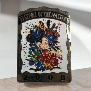 Disney Pin - Splotchy Mickey - Festival of the Masters Collectible from 2000